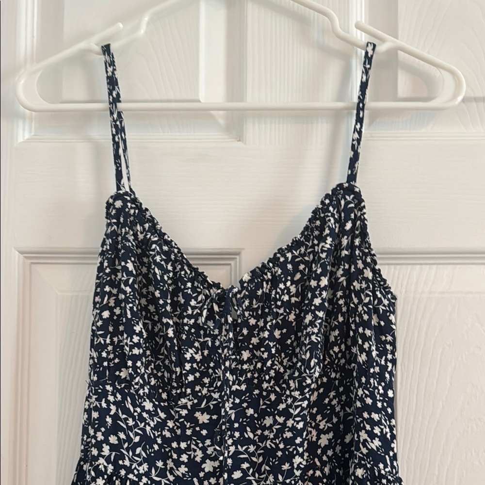 Old Navy floral milkmaid dress